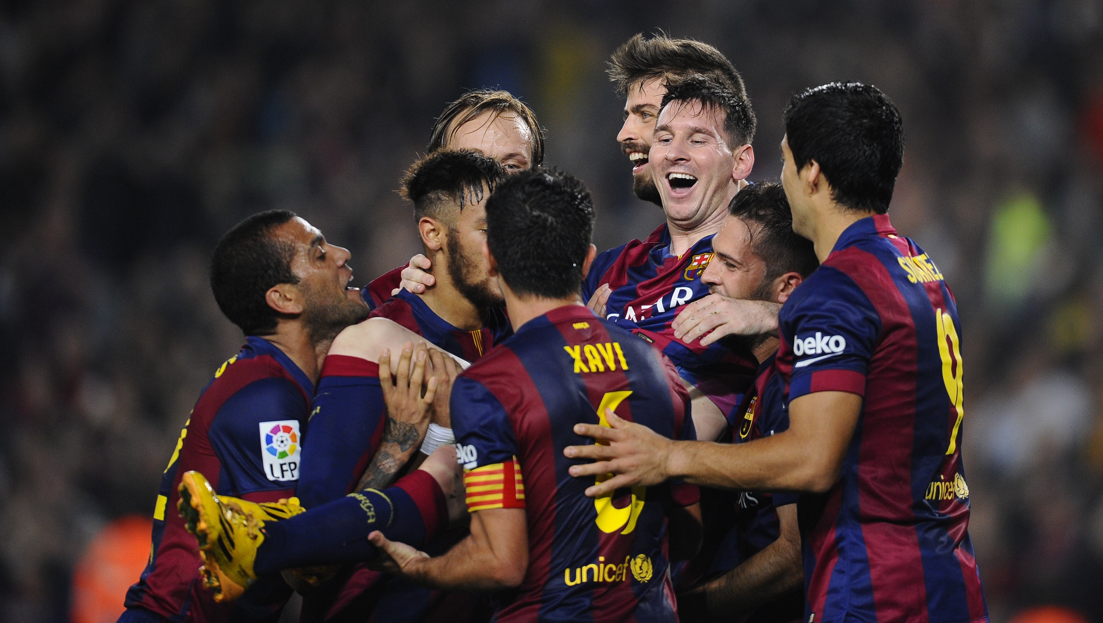 Lionel Messi_radosť_FC Barcelona